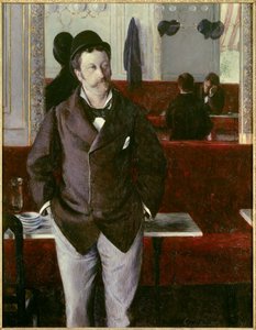 A kávézóban Gustave Caillebotte festménye (1848-1894) 1880 V. 1,53x1,14 m Rouen, musee des Beaux Arts alkotó: Gustave Caillebotte
