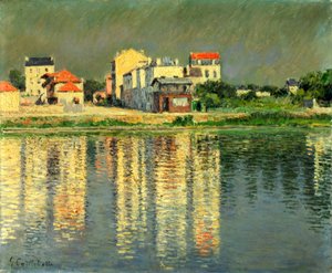 Szajna partja, Argenteuil, 1889 alkotó: Gustave Caillebotte
