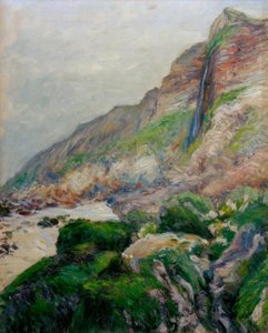 Szikla Normandiában alkotó: Gustave Caillebotte