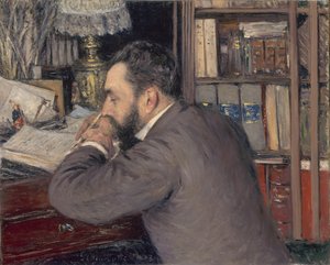 Henri Cordier 1849-1925, 1883 alkotó: Gustave Caillebotte