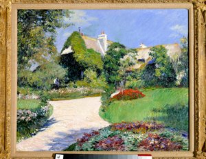 A házikó, Trouville alkotó: Gustave Caillebotte