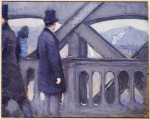 Európa hídja, 1876 alkotó: Gustave Caillebotte