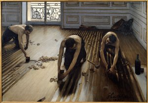 Lapos parketta alkotó: Gustave Caillebotte