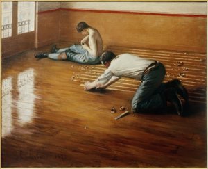 Padlógyaluk alkotó: Gustave Caillebotte