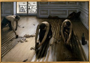 A padlókaparók alkotó: Gustave Caillebotte
