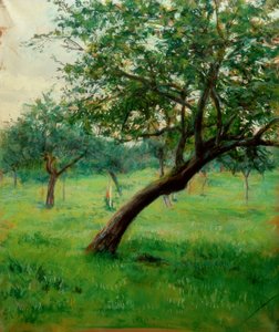 Verger, más néven Verger Normandiában alkotó: Gustave Caillebotte