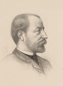 Camille Saint-Saëns 1835-1921, 1884 zeneszerző portréja. alkotó: Gustave Clarence Rodolphe Boulanger