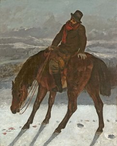 Vadász lóháton, 1864 körül