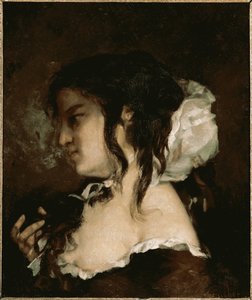 A tükröződés alkotó: Gustave Courbet