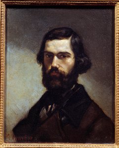 Jules Valles (1832-1885) író, újságíró és politikus portréja. Gustave Courbet (1819-1877) festménye alkotó: Gustave Courbet