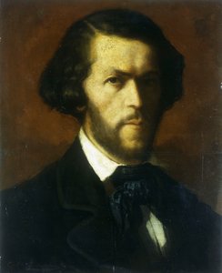 Egy úriember portréja alkotó: Gustave Courbet