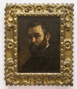 Egy férfi portréja alkotó: Gustave Courbet