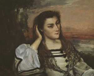 Álmodozás alkotó: Gustave Courbet