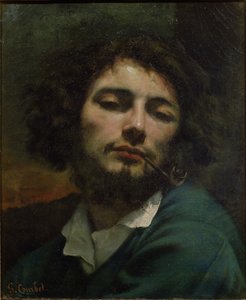 Önarckép alkotó: Gustave Courbet