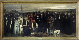 Temetés Ornansban – Gustave Courbet, Musée d