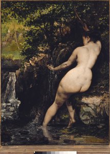 A forrás alkotó: Gustave Courbet