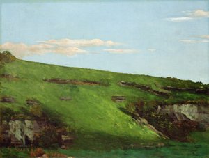Wiesenhang Ornans közelében, 1862 alkotó: Gustave Courbet