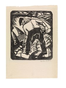 holland: Burgonya betakarító vagy A gazda alkotó: Gustave de Smet