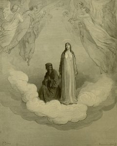 Gustave Doré - Paradiso, c. XXI, 1-3. v. alkotó: Gustave Dore