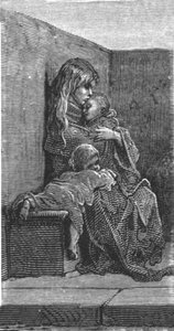 „Hideg pihenőhely”, 1872. alkotó: Gustave Dore