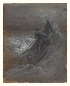A hajótörés után - Terv Coleridge The Rime of the Ancient Mariner című művéhez készült illusztrációhoz alkotó: Gustave Dore
