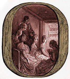 Doré operadoboza a királyi operaházban alkotó: Gustave Dore