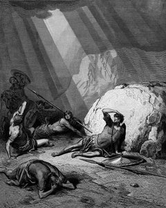 Szent Pál megtérése a damaszkuszi úton, 1865-1866 alkotó: Gustave Dore