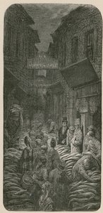 Dark Horse Lane, Billingsgate alkotó: Gustave Dore