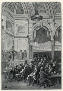 Evans Song and Supper Rooms alkotó: Gustave Dore