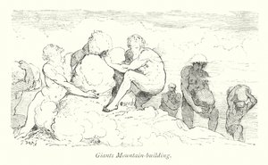 Giants Mountain Building (metszet) alkotó: Gustave Dore
