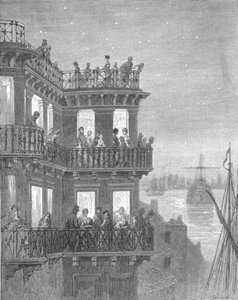 "Greenwich - In the Season", 1872. alkotó: Gustave Dore