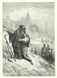 Gustave Dore illusztrációja Coleridge Rime of the Ancient Mariner című művéhez (metszet) alkotó: Gustave Dore