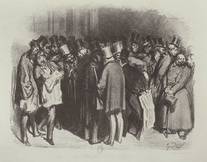 A tőzsde kulisszái alkotó: Gustave Dore