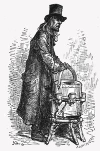„Limonádéárus”, 1872. alkotó: Gustave Dore