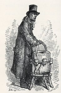 Limonádé eladó alkotó: Gustave Dore