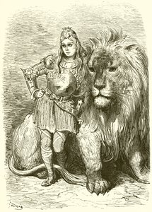 Mitaine és Oghris alkotó: Gustave Dore