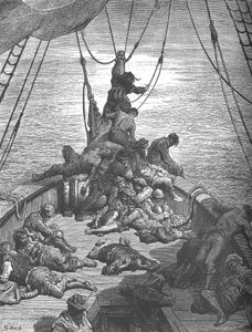 Gustave Dorés egyik illusztrációja az ókori tengerészhez, 1870-es évek, 1950. alkotó: Gustave Dore