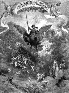 Orlando Furioso, Ludovico Ariosto, borító alkotó: Gustave Dore