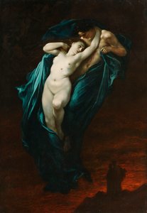 Paolo és Francesca Riminiből, 1863 alkotó: Gustave Dore