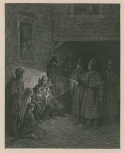 Rendőrök az ütemben alkotó: Gustave Dore