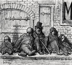 "Tető nélküli!", 1872. alkotó: Gustave Dore