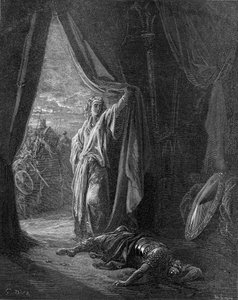 Siserát megölte Jael alkotó: Gustave Dore