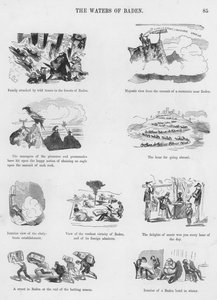 Humoros és groteszk vázlatok – Gustave Dore (metszet) alkotó: Gustave Dore