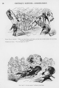 Humoros és groteszk vázlatok – Gustave Dore (metszet) alkotó: Gustave Dore