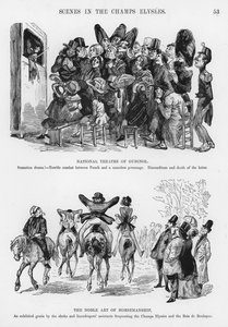 Humoros és groteszk vázlatok – Gustave Dore (metszet) alkotó: Gustave Dore