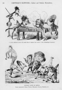 Humoros és groteszk vázlatok – Gustave Dore (metszet) alkotó: Gustave Dore