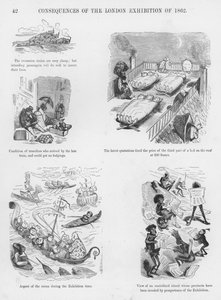 Humoros és groteszk vázlatok – Gustave Dore (metszet) alkotó: Gustave Dore