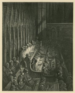A Westminsteri apátság kórusa alkotó: Gustave Dore