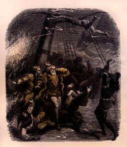 A vihar – Shakespeare alkotó: Gustave Dore