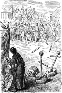„Three Sticks a Penny”, 1872. alkotó: Gustave Dore